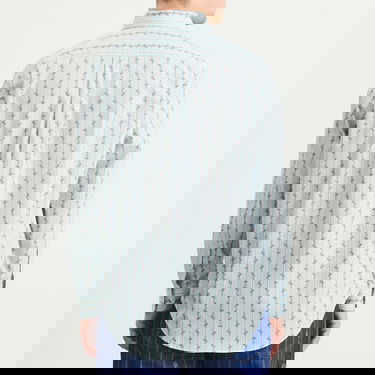 Košulja Drôle de Monsieur Drole De Monsieur Floral Stripe Logo Shirt Plava | I-SH240-CO166-LBE, 3