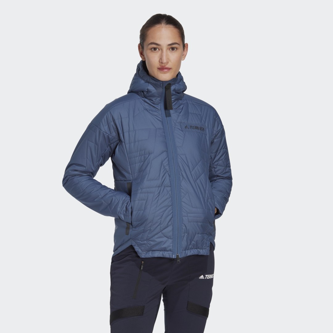 Jakna adidas Performance Terrex MYSHELTER PrimaLoft Hooded Padded Jacket Tamnoplava | HH9303, 0