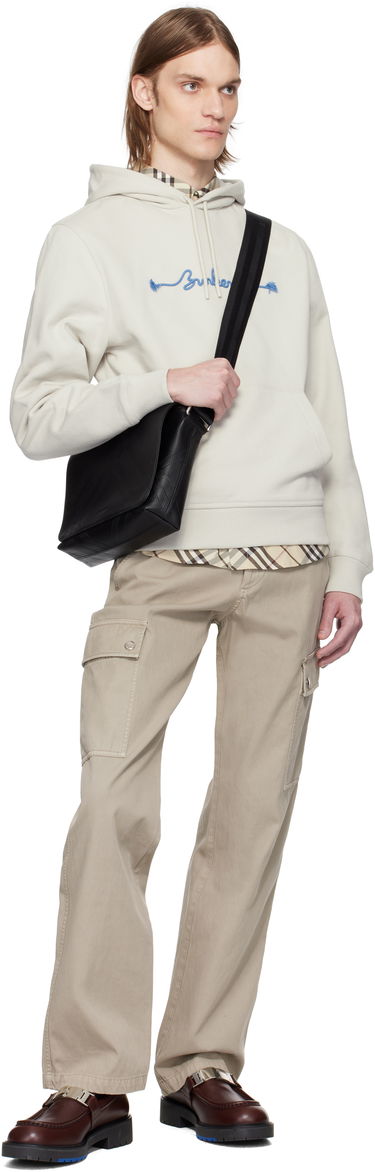 Dukserice Burberry Burberry Knot Logo Cotton Hoodie Bež | 8106292, 3