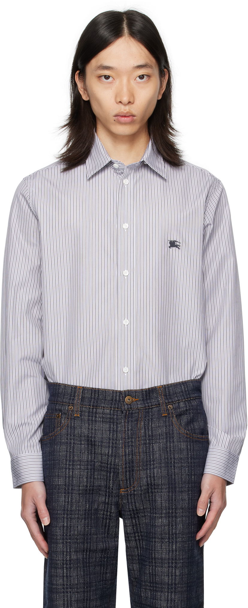 Košulja Burberry Burberry Striped Cotton Shirt Višebojno | 8110883