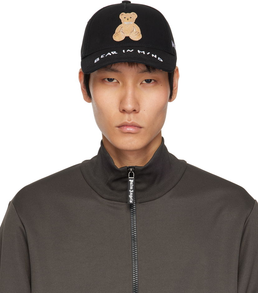 Kapa Palm Angels Palm Angels 'Bear In Mind' Baseball Cap Crna | PMLB108S25FAB0041060
