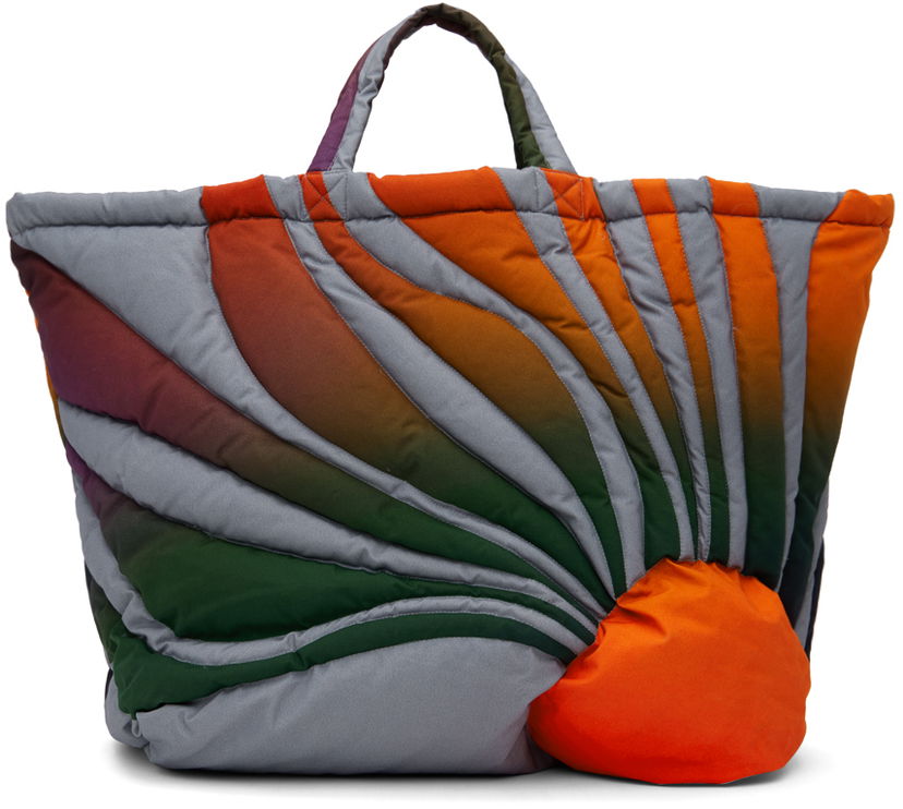Tote bag ERL Sunset Puffer Tote Bag Narančasta | ERL05K004