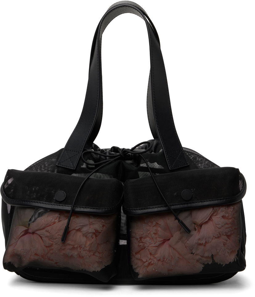 Ručna torbica Simone Rocha Simone Rocha Carnation Pocket Tote Crna | BAG186F 0805