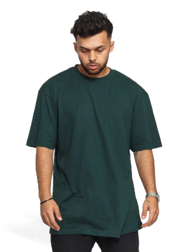 Majica kratkih rukava Urban Classics Tall Tee Zelena | TB006 Bottlegreen