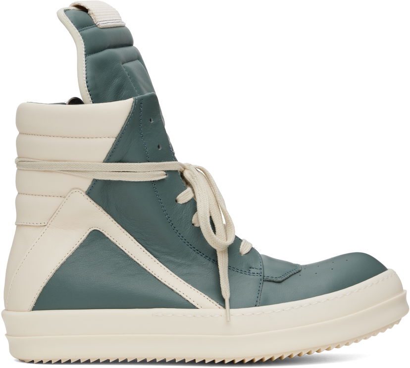 Tenisice i cipele Rick Owens Rick Owens Hollywood Geobasket Zelena | RU01E5894 LCO