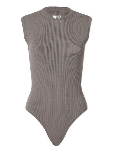 Body HERON PRESTON HPNY Logo Knitted Body Siva | HWHP002S23KNI0010901