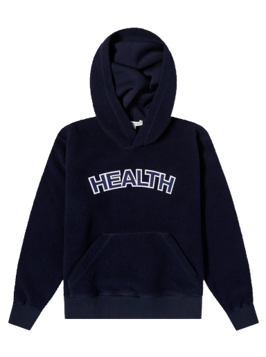 Dukserice Sporty & Rich Health Sherpa Hoodie Tamnoplava | HO664NA
