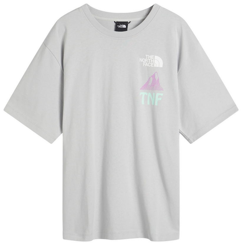 Majica kratkih rukava The North Face Heaven & Earth Graphic T-Shirt Siva | NF0A8CKKA0M
