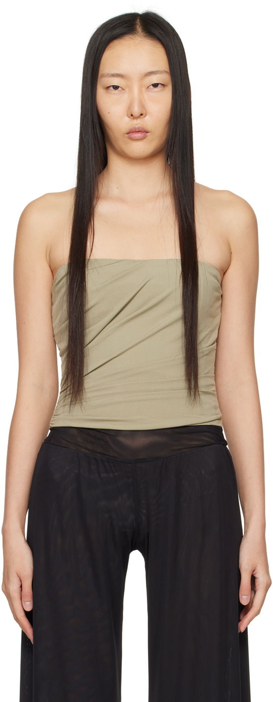Hlače Miaou Miaou Alisha Corset Top Crna | 7118VISFOX