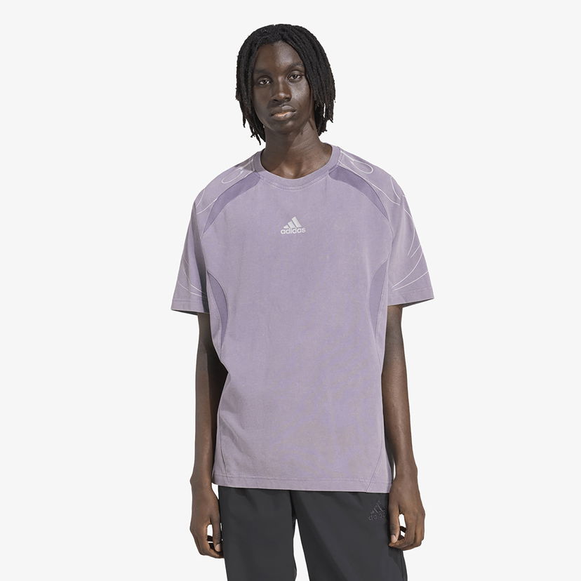 Majica kratkih rukava adidas Originals Adilenium Season 4 Teamgeist Graphic T-Shirt Ljubičasta | KF8539