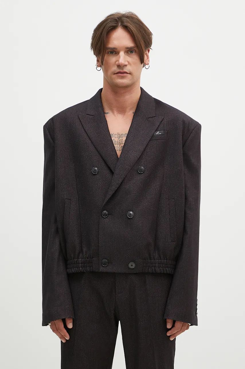 Jakna Martine Rose Elasticated Db Tailored Jacket Crna | 349WT06007, 0