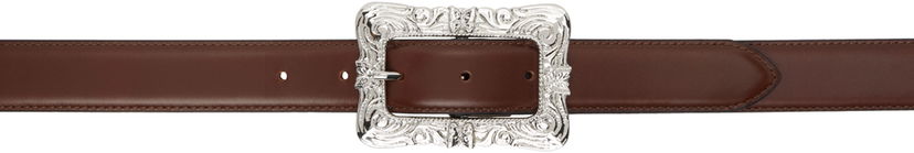 Pojasevi Needles Square Buckle Leather Belt Smeđa | OT031