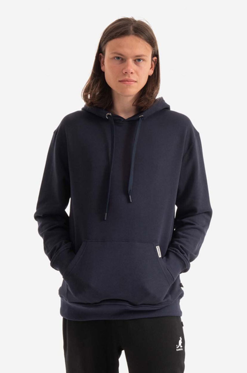 Dukserice Kangol Hoodie With Hood Tamnoplava | KLHB005