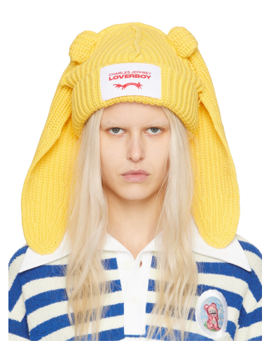 Kapica Charles Jeffrey Loverboy Chunky Rabbit Beanie Žuta | 43130502