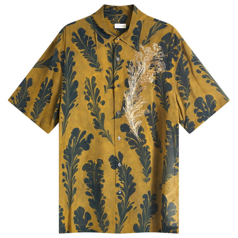 Košulja Dries Van Noten Dries Van Noten Cassidye Vacation Shirt, Size Large Smeđa | 251-020751-1004-205