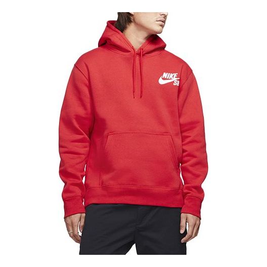 Dukserice Nike SB Icon Skate Pullover Hoodie Crvena | CW7065-657