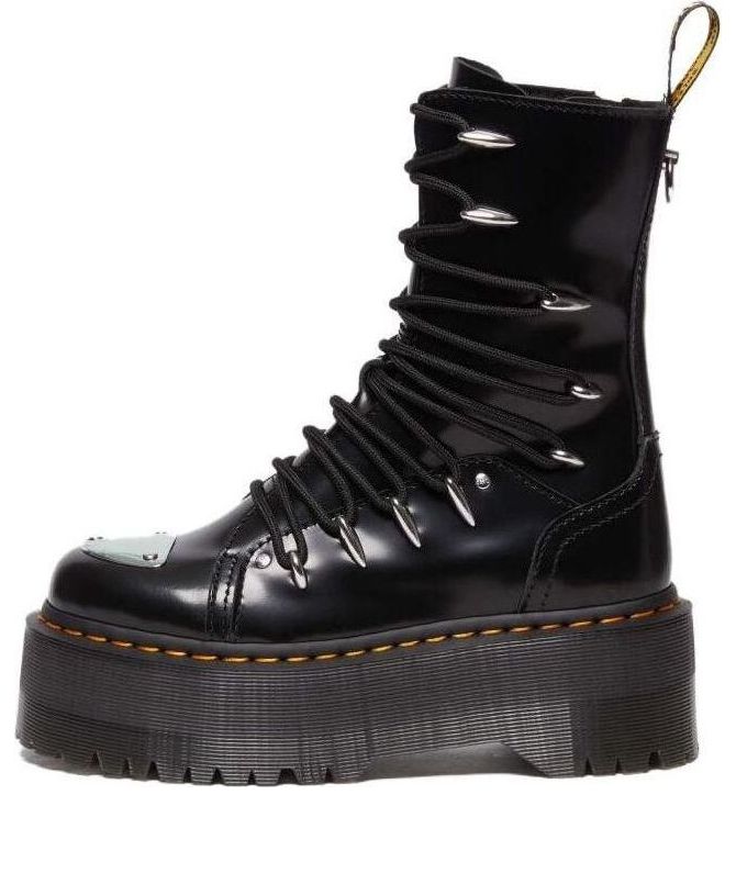 Tenisice i cipele Dr. Martens Jadon Hi LTT Max Leather Platform Boots Crna | 30964001
