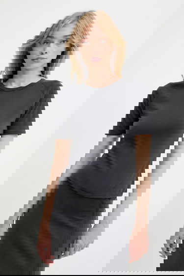 Majica kratkih rukava Samsoe Samsoe Samsoe Samsoe SASUS T-Shirt Crna | F25200040, 0