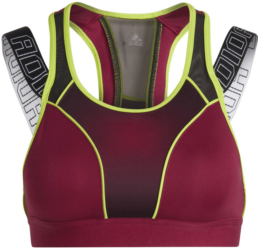 Grudnjak adidas Originals Don't Rest Sports Bra Tamnocrvena | ft3154
