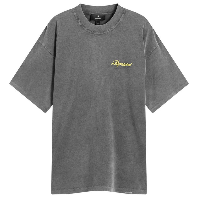 Majica kratkih rukava Represent Clo Represent Script Logo T-Shirt, Size Large Siva | MLM100026-47