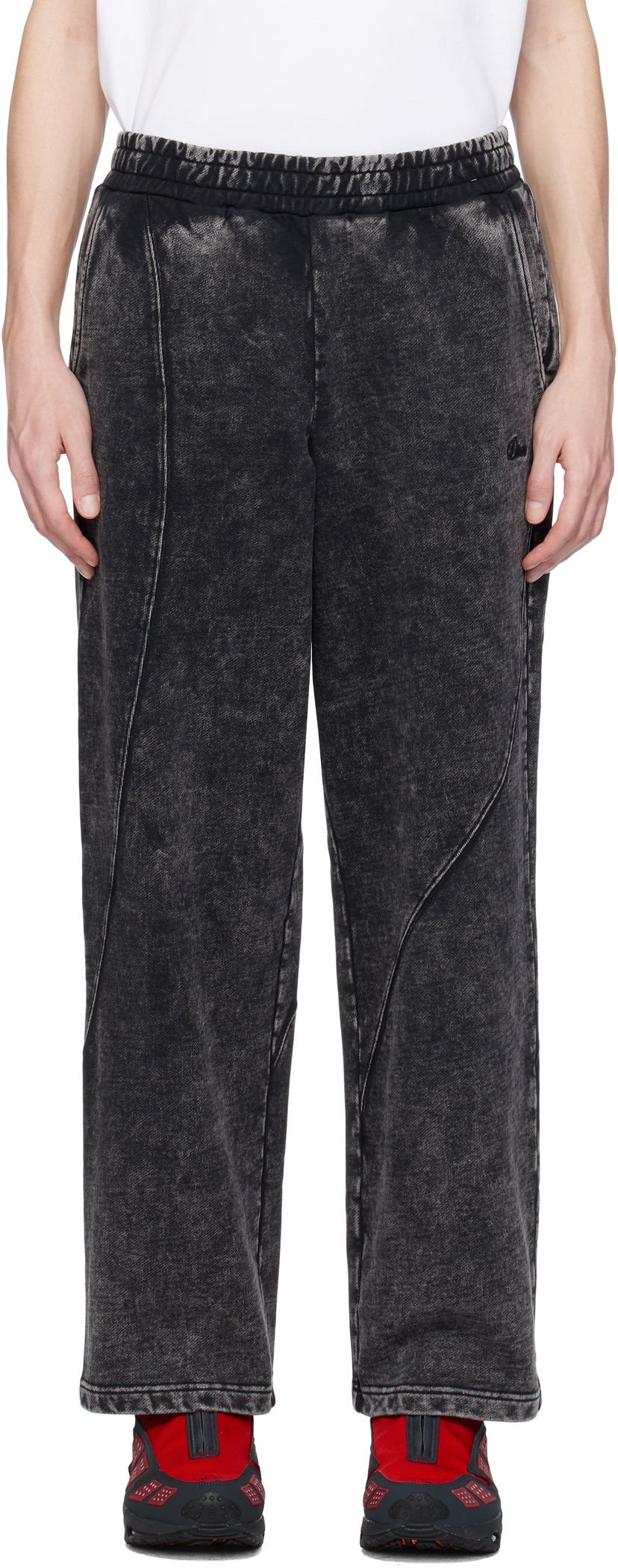 Trenirka Dime Dime Cyclone French Terry Sweatpants Crna | DIMESP2513BLK