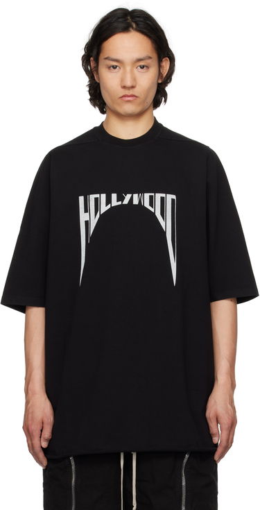 Majica kratkih rukava Rick Owens Rick Owens DRKSHDW Hollywood Jumbo T-Shirt Crna | DU01E3274 RIGEP2, 0