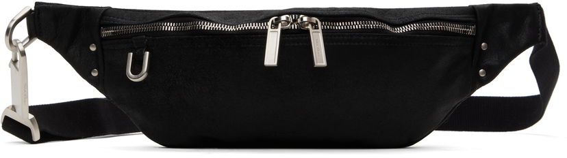 Torba oko struka Rick Owens Rick Owens Hollywood Geo Bumbag Crna | RA01E0630 LBA