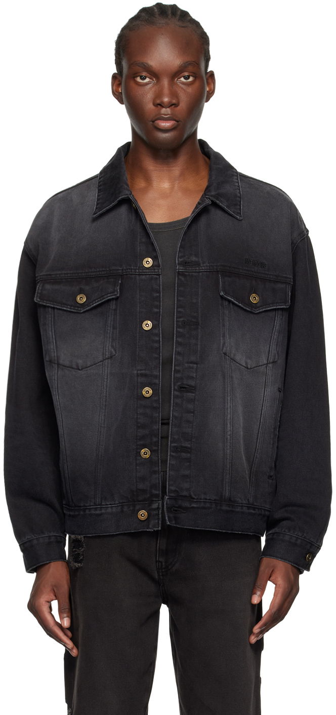 Jakna We11done We11done Faded Denim Jacket Crna | WD-DJ2-24-345-M-BK, 0