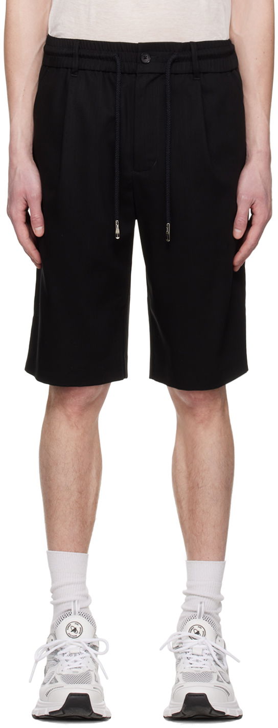 Kratke hlače Feng Chen Wang Feng Chen Wang Pleated Shorts Crna | FMS15ST01