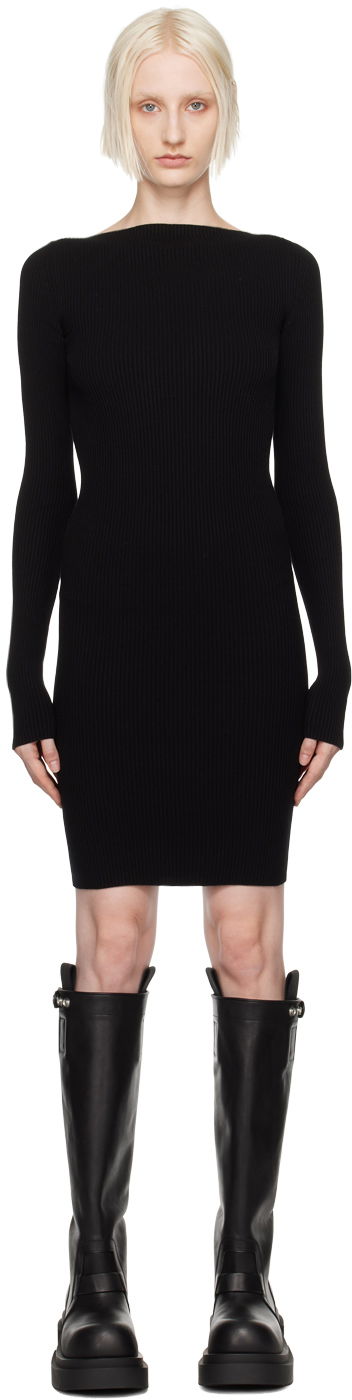 Haljina Rick Owens Black Porterville Al Minidress Crna | RP02D3616 RIBVI