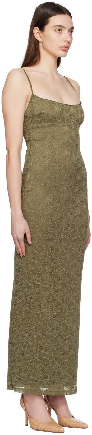 Haljina Miaou Miaou Thais Lace Maxi Dress Zelena | 5019SLHUN, 1