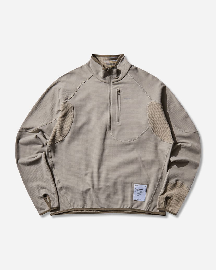 Dukserice Satisfy GhostFleece Half-Zip Sweatshirt Bež | 21005 81401