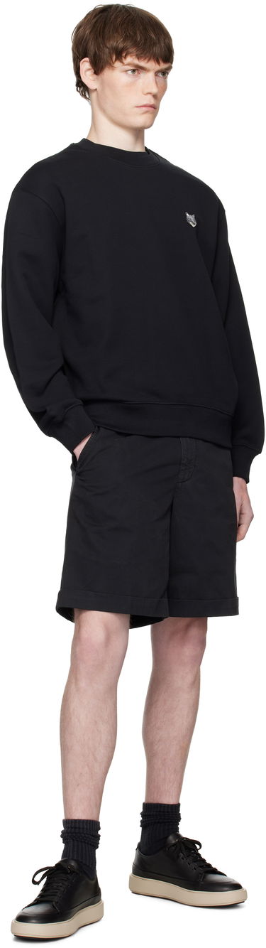 Dukserice MAISON KITSUNÉ Maison Kitsuné Fox Head Comfort Sweatshirt Crna | PM00304KM0341, 3