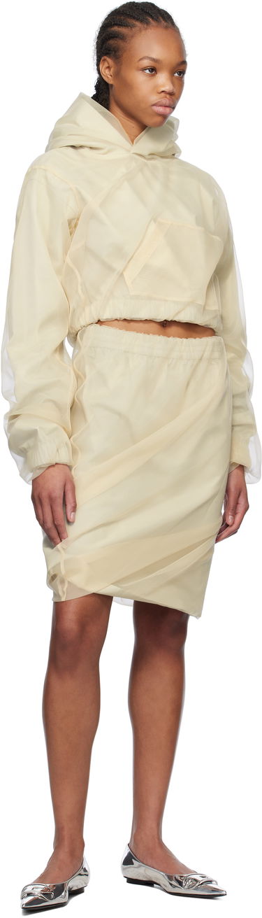 Suknja We11done We11done Layered Mini Skirt Bež | WD-SK0-25-280-W-BG, 3