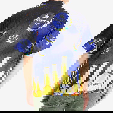 Košulja Pleasures Pleasures Cerveza Vacation Shirt Plava | P25SU001-BLU, 3