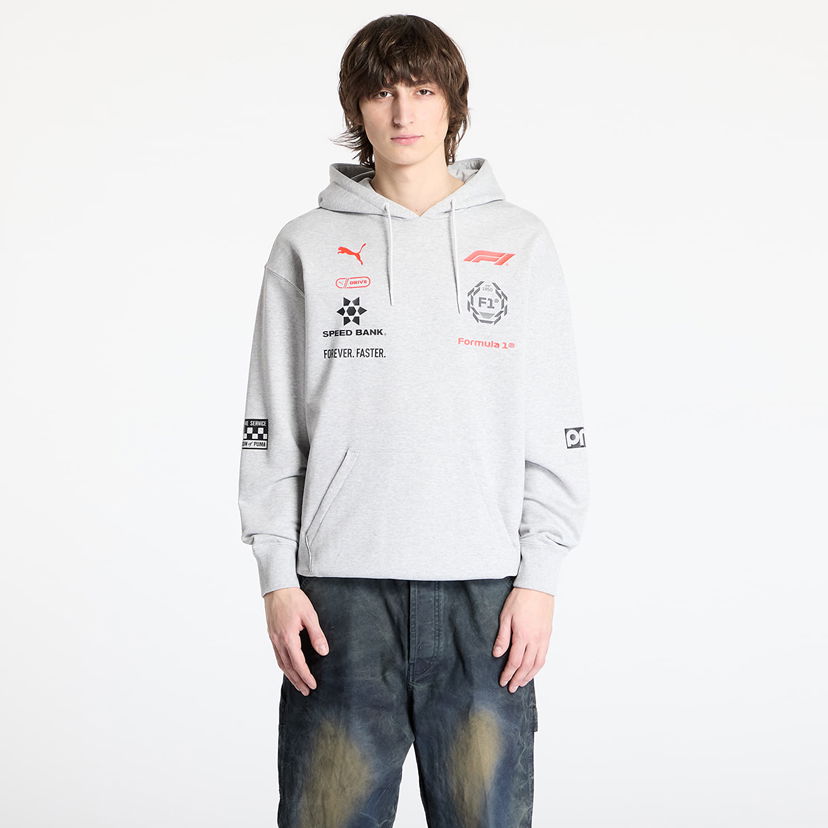 Dukserice Puma F1 Racing Hoodie Siva | 63224401