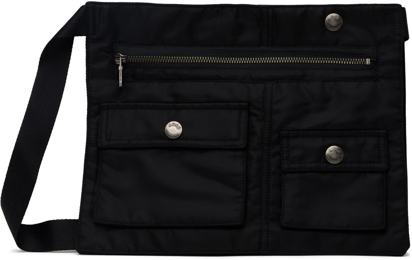 Torba za rame Andersson Bell Andersson Bell 3Way Pocket Messenger Bag Crna | aaa414m