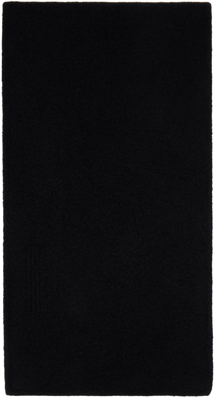 Šal Rick Owens Scarf Porterville Crna | RP02D3442 DDR