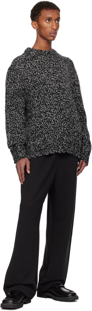 Džemper We11done We11done Chunky Knit Sweater Crna | WD-KT3-24-649-U-B2, 3