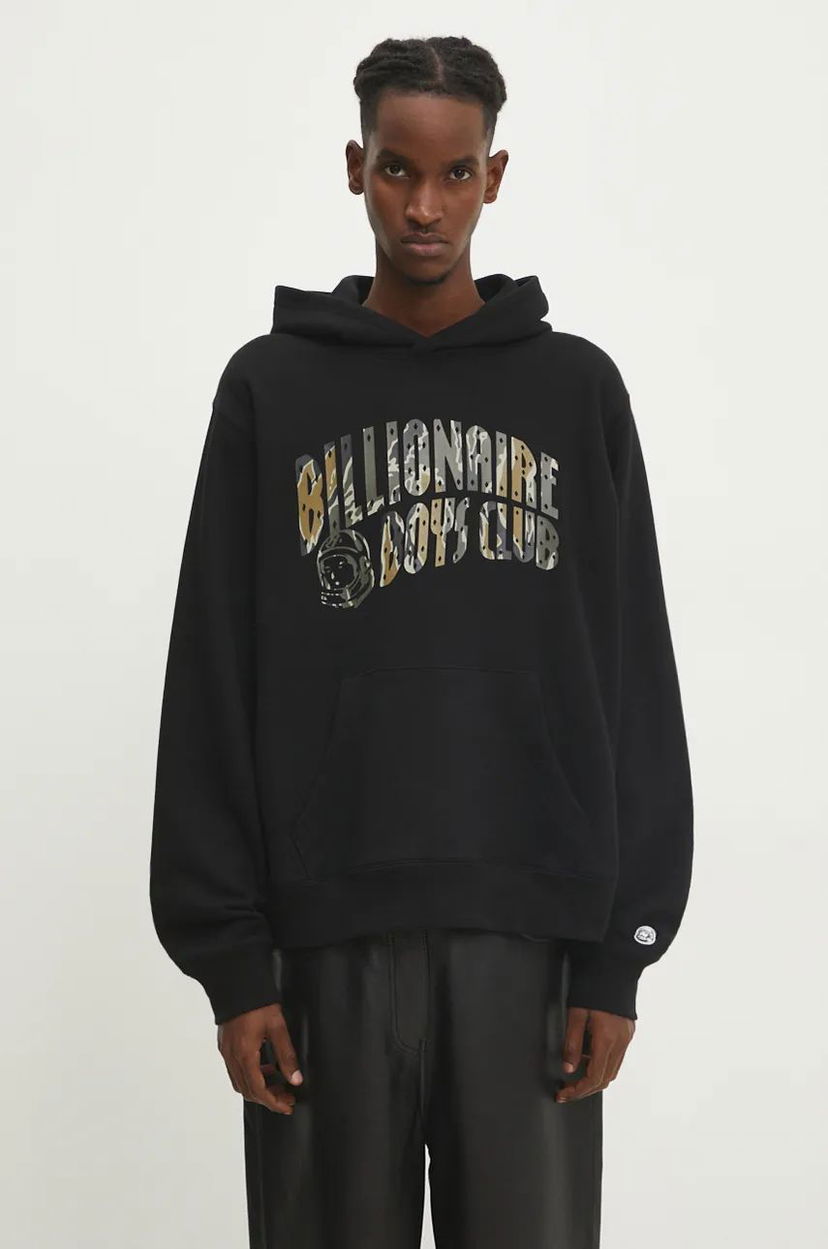 Dukserice BILLIONAIRE BOYS CLUB Camo Arch Logo Hoodie Crna | B24336