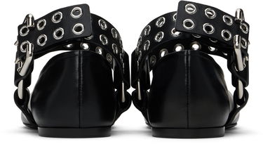 Tenisice i cipele Alaïa ALAÏA Biker Ballerina Flats Crna | AA3A041CK290, 1