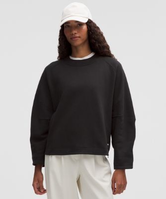 Džemper lululemon Loungeful Crew Neck Sweatshirt Crna | prod20005371, 6