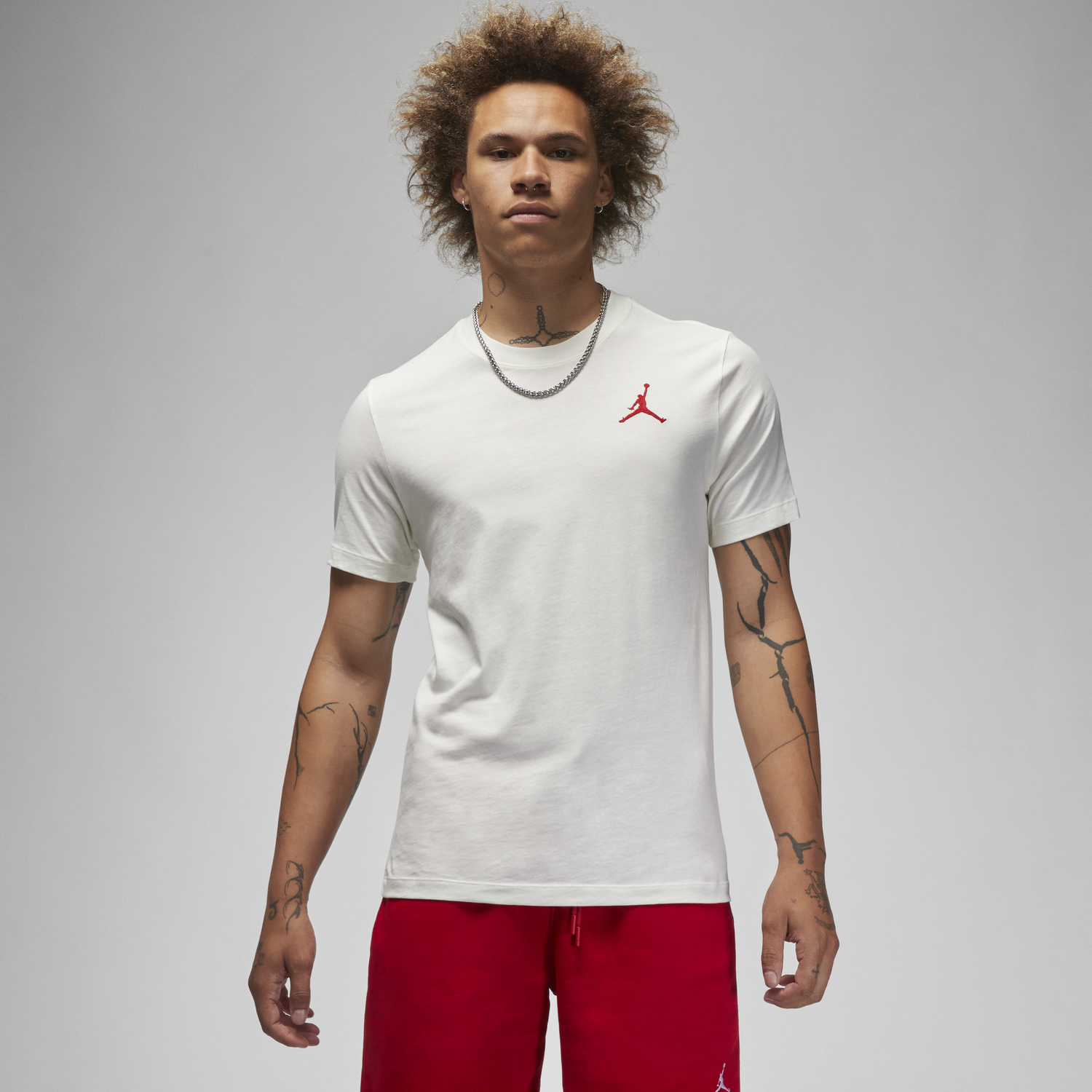 Majica kratkih rukava Jordan Jumpman Bijela | DC7485-133, 0