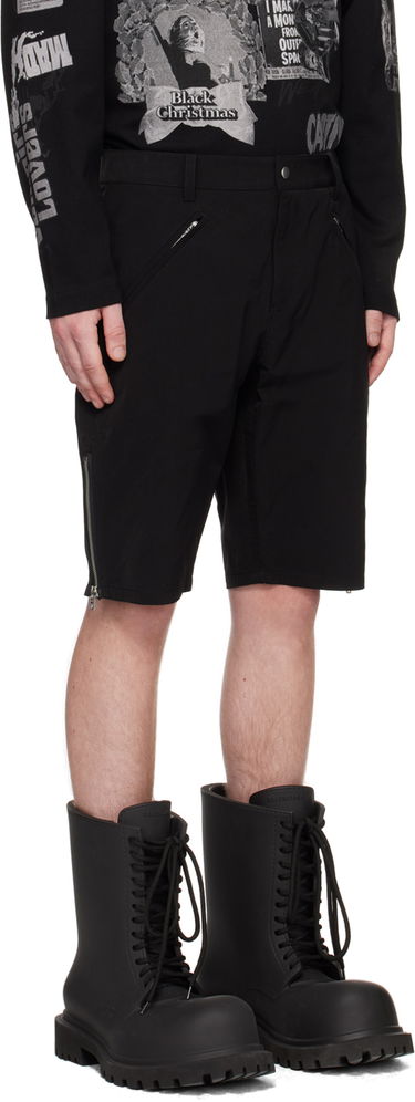 Kratke hlače We11done We11done Biker Shorts Crna | WD-PT1-23-072-M-BK, 1