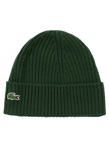 Kapica Lacoste KNITTED CAP Zelena | 3666354851476
