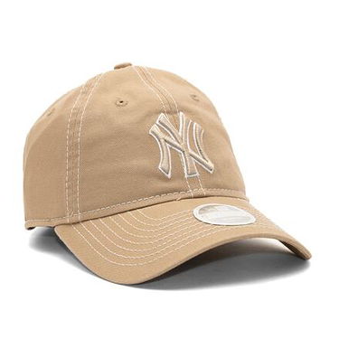 Kapa New Era 9TWENTY MLB Washed New York Yankees Camel / White One Size Bež | 60434986, 0