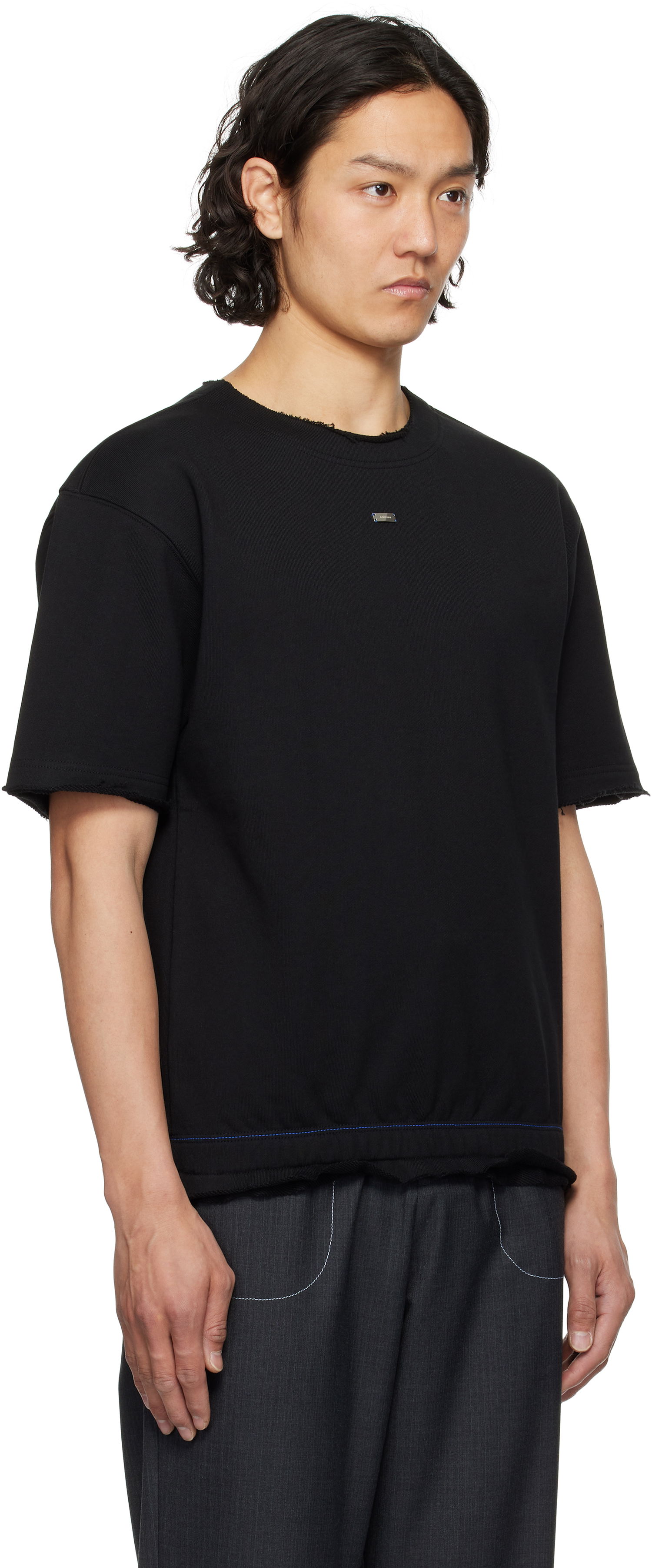 Majica kratkih rukava ADER ERROR ADER error Half Sleeve Sweatshirt Crna | BO01SSSW0201BK, 1