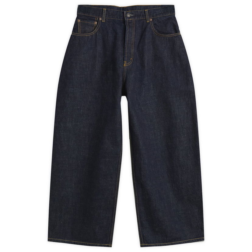 Jeans Studio Nicholson Studio Nicholson x Beams Plus Holly Wide-Leg Denim Jean Tamnoplava | BPSN2101-78