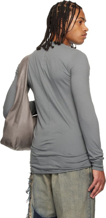 Majica kratkih rukava Rick Owens Concordians Basic LS T-shirt Siva | RU02E1252 JA, 2