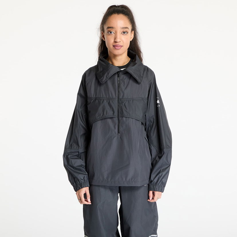 Vjetrovka adidas Performance adidas x Stella McCartney Pull-On Jacket Crna | JG1066
